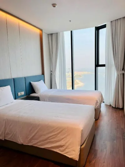 Appartamento con due camere da letto e vista parziale sull'oceano — A La Carte Ha Long Paradise Bay